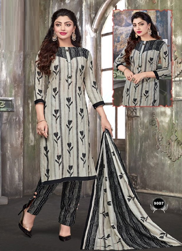 Arihant Lassa Aaradhya 9 Cotton Printed Regular Wear Dress Material Collection